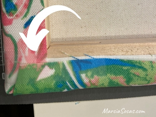 canvas and outdoor fabric wall panel diy