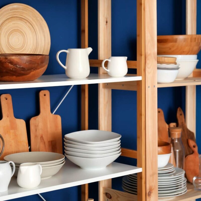 How to Style Open Kitchen Shelves • Marcia Socas